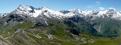 Großglockner Blick auf Fuscher Törl