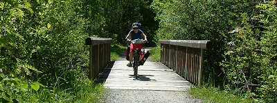 Radtour an der Isar lang