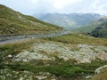 Von Bormio gings gleich wieder rauf auf den Gaivia Pass