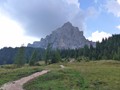 Vor dem Passo Duran
