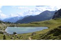 Blick über den Lago di Valparola Richtung Süden