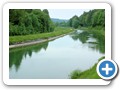 Die Isar wird kanalisiert